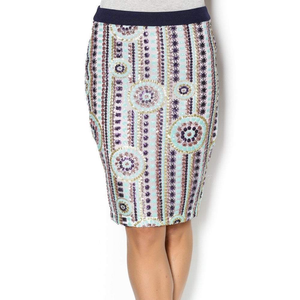 NWT Endless Rose Sequin Pencil Skirt